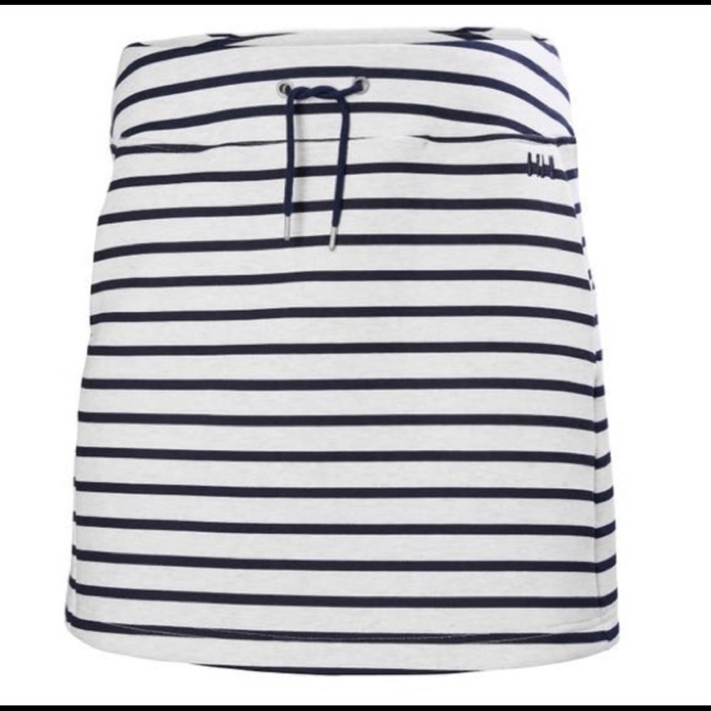 Helly Hansen Naiad Skirt Evening Blue Stripe - Lg